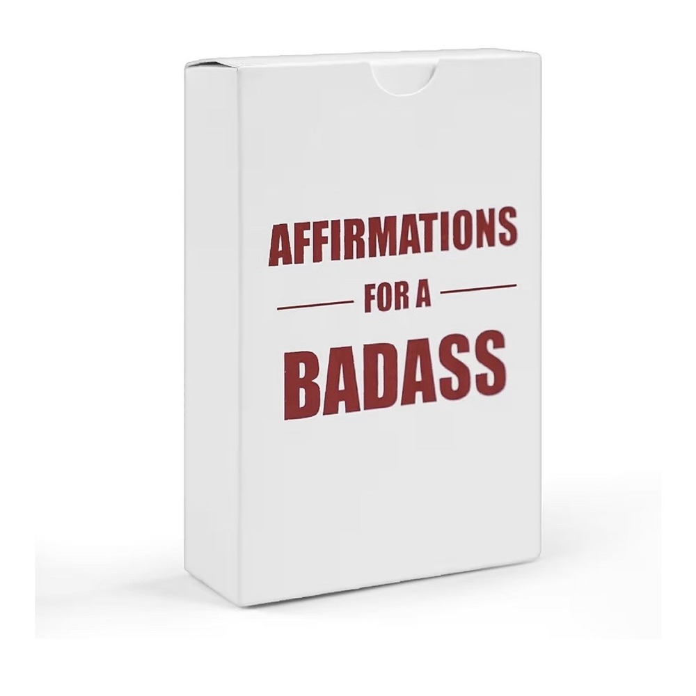 Affirmations For A Badass 54 Inspirational Card Deck New Sealed Self Care Gift